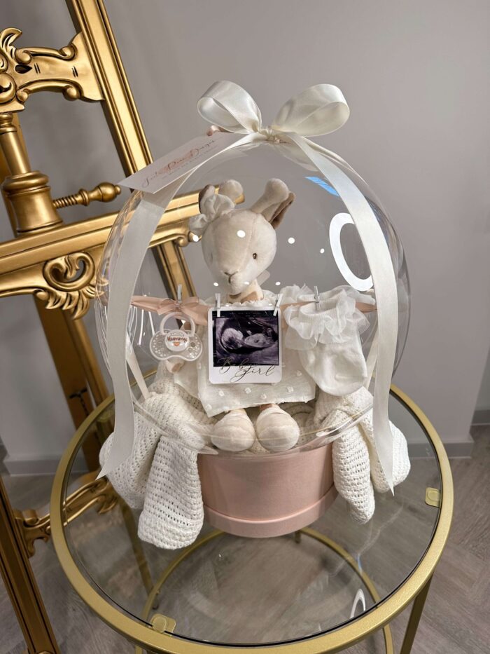 “Mergaitė ar berniukas” baby shower dovaną